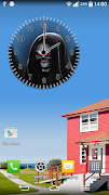 Skull Clock Widget bài đăng