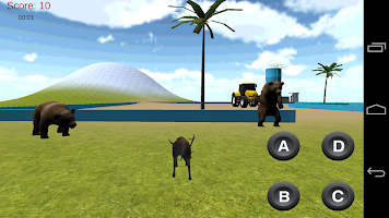 Crazy Goat Simulator 3D Cartaz