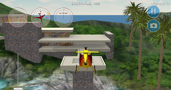 برنامه‌نما Helicopter Flight Simulator عکس از صفحه
