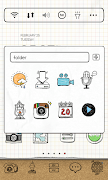 5 Schermata DrawingNote LINELauncher theme