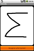 Detexify LaTeX Recognizer poster