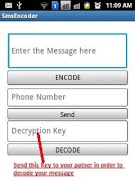 برنامه‌نما Blow-fish Encrypted SMS عکس از صفحه