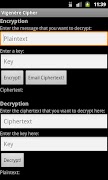The Vigenere Cipher captura de pantalla 1