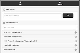 برنامه‌نما Saved Search عکس از صفحه