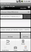 BabyNotes screenshot 1
