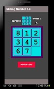 Sliding Number Puzzle पोस्टर