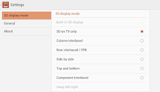برنامه‌نما TriDef 3D Gallery عکس از صفحه