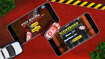 Fast Racing Speed Car الملصق