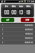 StopWatch screenshot 2
