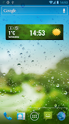 Weed Weather Clock Widget capture d'écran 2