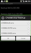 BackupSMS Screenshot 2