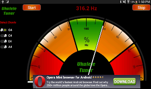 Ukulele Tuner screenshot 1