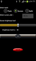 Free Emergency Torch(Flash) captura de pantalla 1