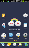 Weather Forecast Icon style Ekran Görüntüsü 1