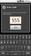 برنامه‌نما Extra Phone Number عکس از صفحه
