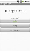 Talking Caller ID poster