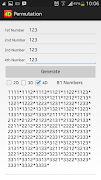4D Permutation screenshot 2