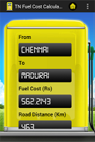 TN Fuel Cost Calculator スクリーンショット 2