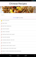 Free Chinese Food Recipes โปสเตอร์