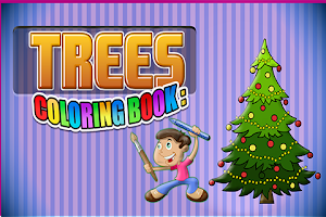 Coloring Book Trees poster