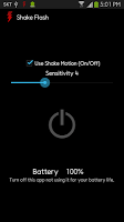 Shake Flash Light screenshot 1