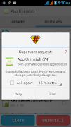 App Uninstall Advanced تصوير الشاشة 2