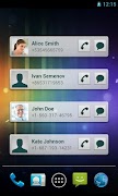 Quick Contacts الملصق