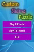 Custom Sliding Puzzle poster