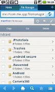 Maxthon Add-on: File Manager 스크린샷 2