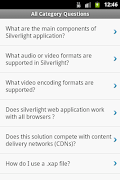 Silverlight Interview Q&A скриншот 2