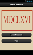 Roman Numerals poster