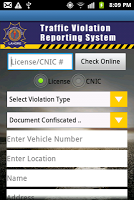 2 Schermata Punjab Traffic Challan