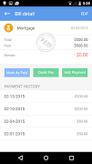 برنامه‌نما Bill Keeper عکس از صفحه