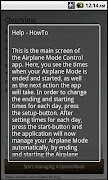 برنامه‌نما Airplane Mode Control عکس از صفحه