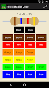 Resistor Color Code تصوير الشاشة 3