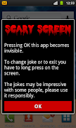 Scary pranks poster