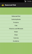 Poster Balanced Diet