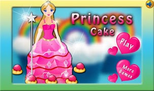 Cooking Game Princess Cake poster