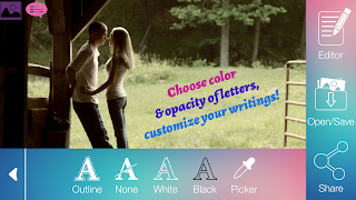 برنامه‌نما Photo Writer Studio عکس از صفحه