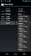 Video Shrink (reduce size) screenshot 2