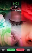 Pics & Clicks Effects Plakat