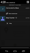 Step Counter (+ Google Glass) screenshot 2