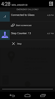 Step Counter (+ Google Glass) screenshot 2