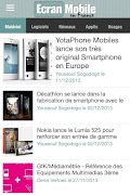 برنامه‌نما Ecran Mobile عکس از صفحه