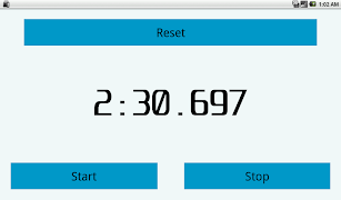 Simple Stopwatch تصوير الشاشة 5