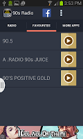 90s Radio 스크린샷 1