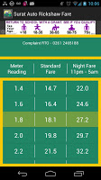 Surat Auto Rickshaw Fare تصوير الشاشة 1