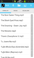 HKB Music Player - Sync Lyrics screenshot 4