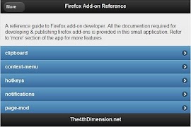 Firefox Add-on Developer Guide 포스터