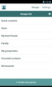 Quick Contacts screenshot 2